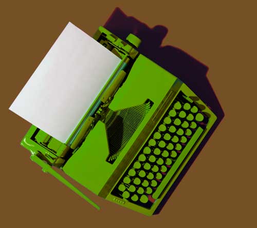Schreibmaschine, David Tritscher